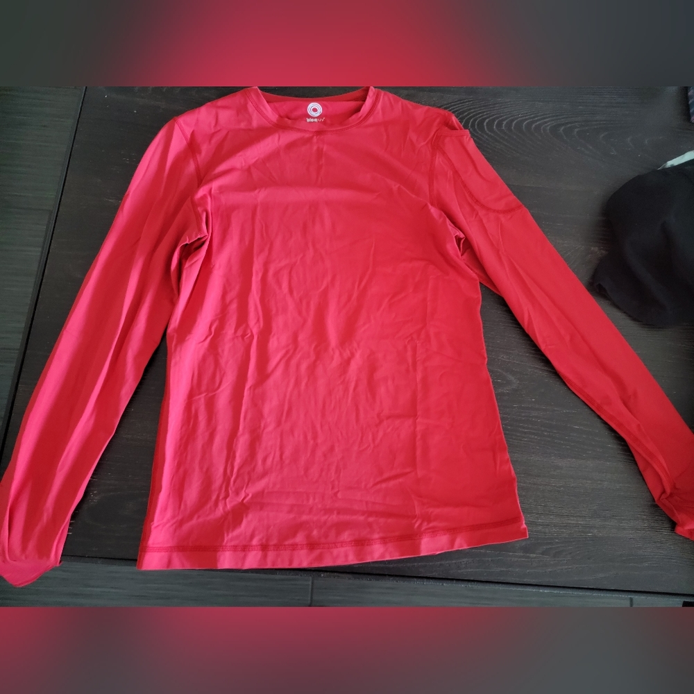 BloqUv long sleeve red, small